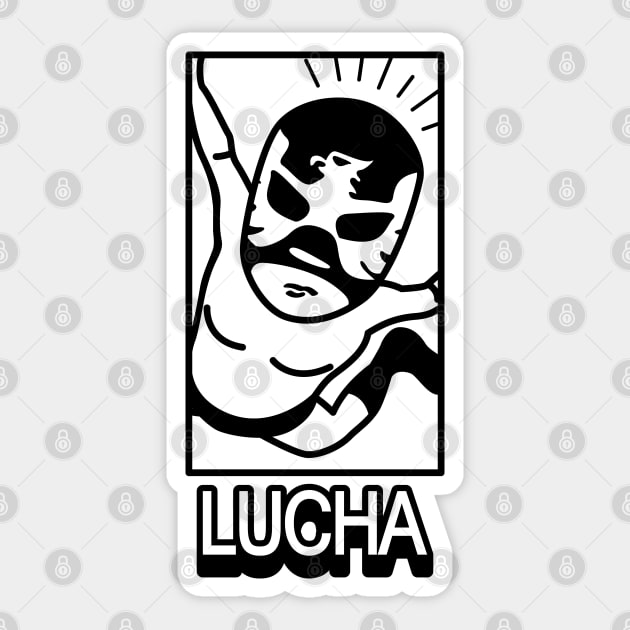 LUCHA#55 Sticker by RK58